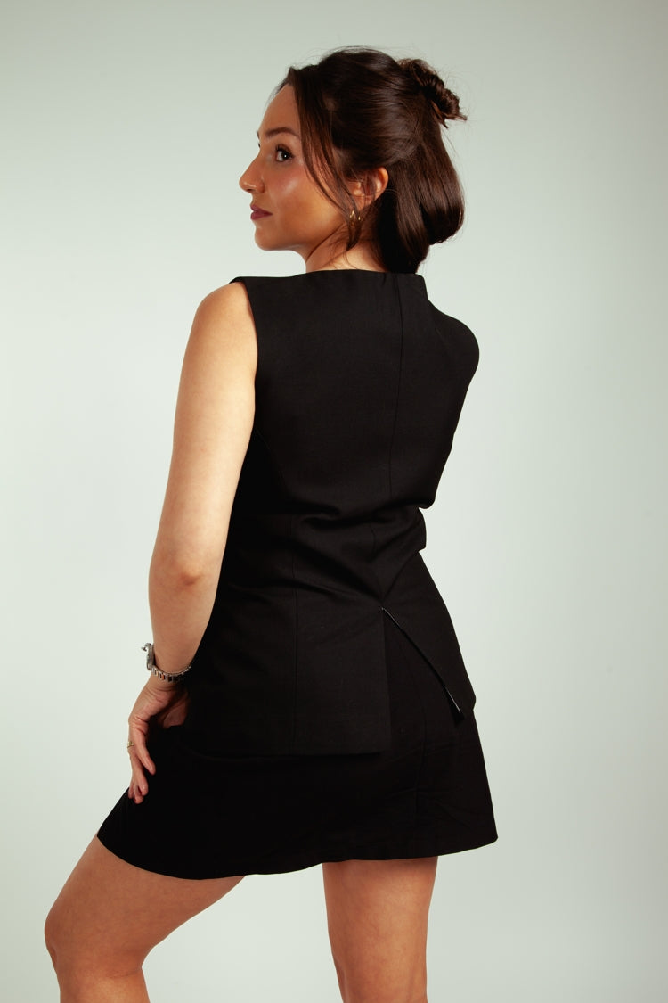 Falda Francisca Negra